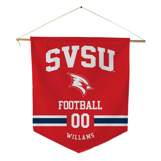 Saginaw Valley - NCAA Football : Nahshon Willams - Pennant - 18" x 21"-0