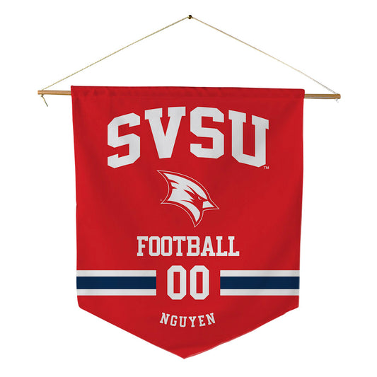 Saginaw Valley - NCAA Football : Lucas Nguyen - Pennant - 18" x 21"-0