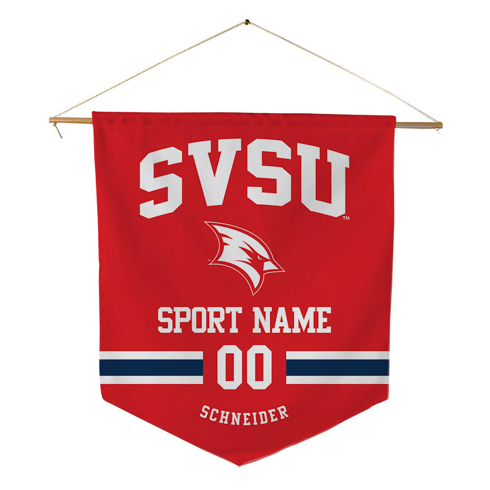 Saginaw Valley - NCAA Women's Lacrosse : Ally Schneider - Pennant - 18" x 21"-0
