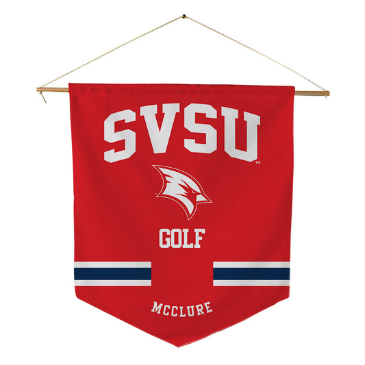 Saginaw Valley - NCAA Women's Golf : Anna McClure - Pennant - 18" x 21"-0