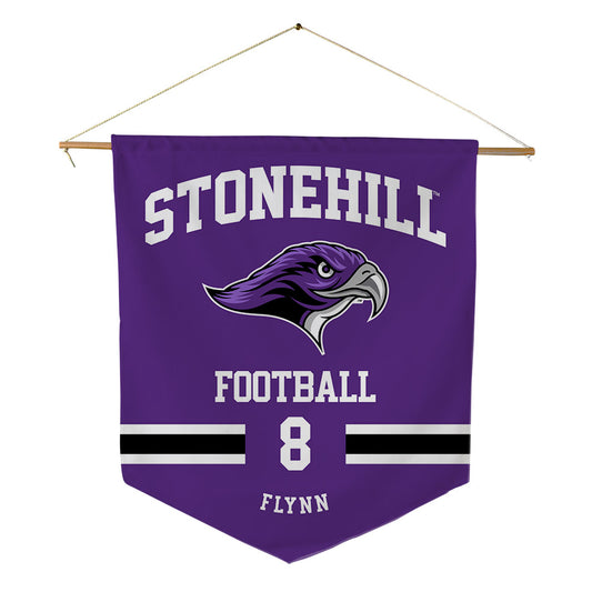Stonehill - NCAA Football : John Flynn - Pennant - 18" x 21"-0