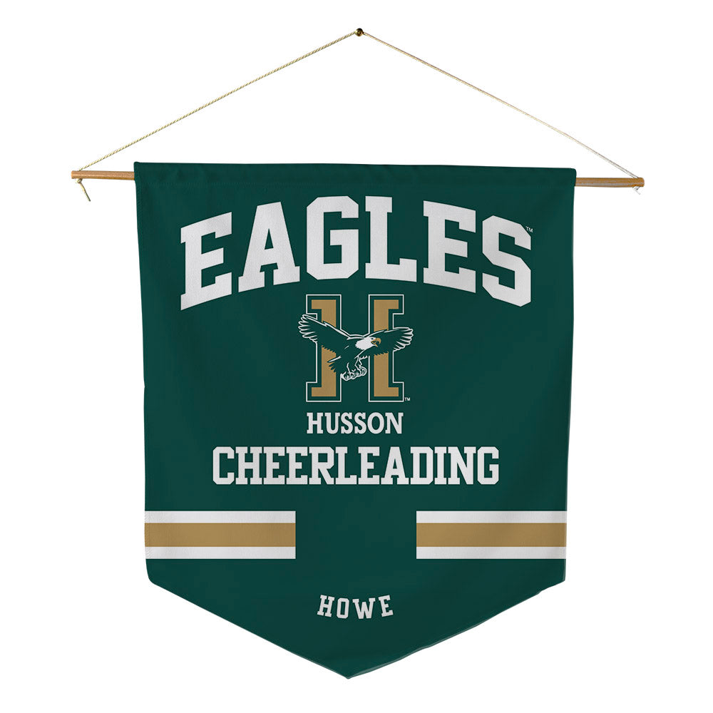 Husson - NCAA Cheerleading : Hailie Howe - Pennant - 18" x 21"-0