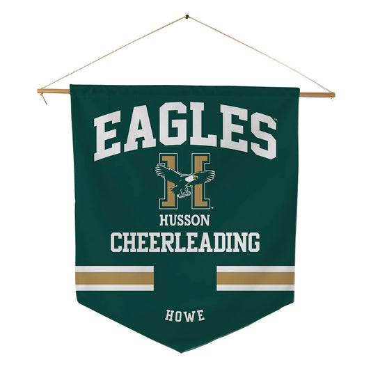 Husson - NCAA Cheerleading : Hailie Howe - Pennant - 18" x 21"-0