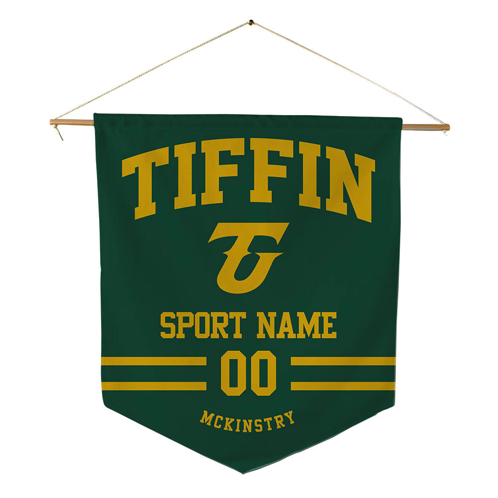 Tiffin - NCAA Football : Jaedyn Mckinstry - Pennant - 18" x 21"-0