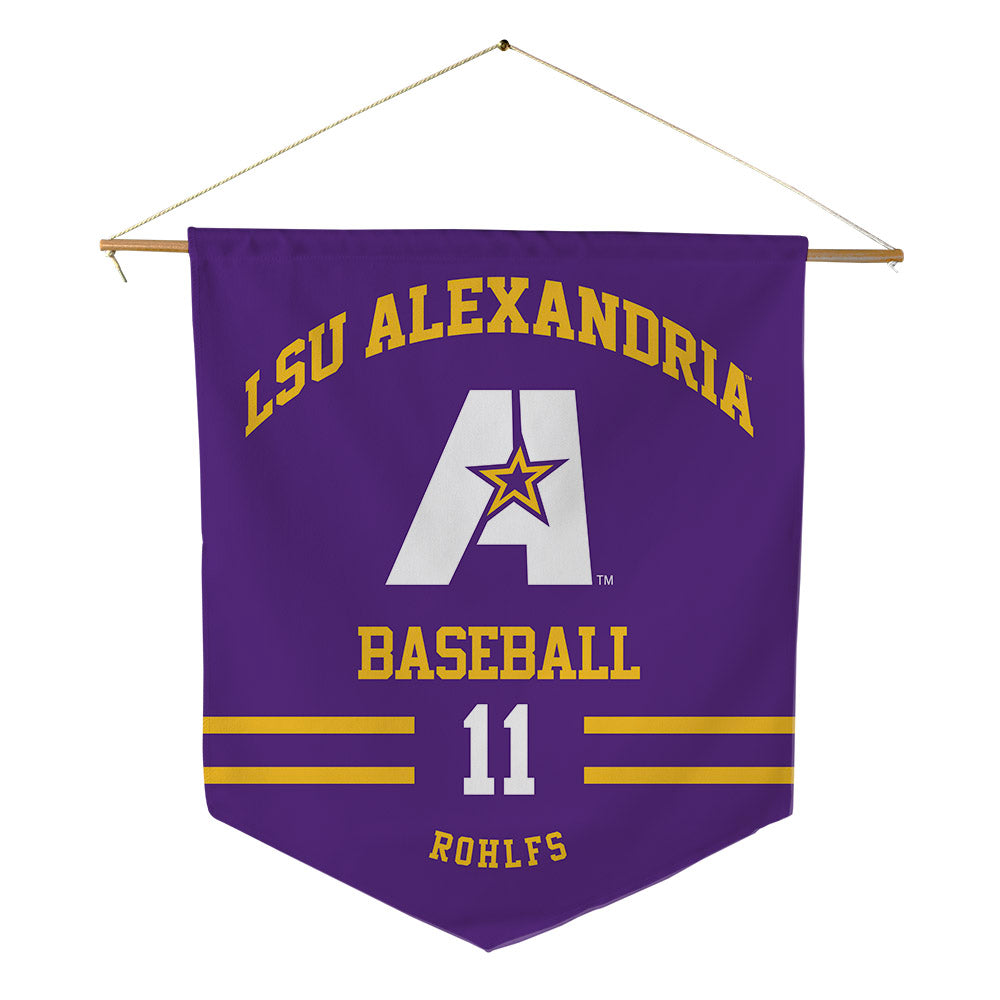 LSUA - NCAA Baseball : Evan Rohlfs - Pennant - 18" x 21"-0