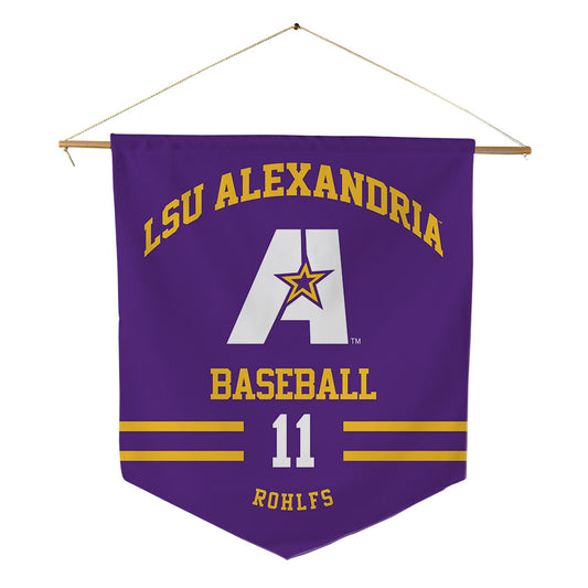 LSUA - NCAA Baseball : Evan Rohlfs - Pennant - 18" x 21"-0