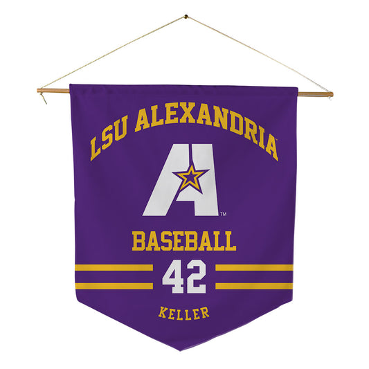 LSUA - NCAA Baseball : Brian Keller - Pennant - 18" x 21"-0