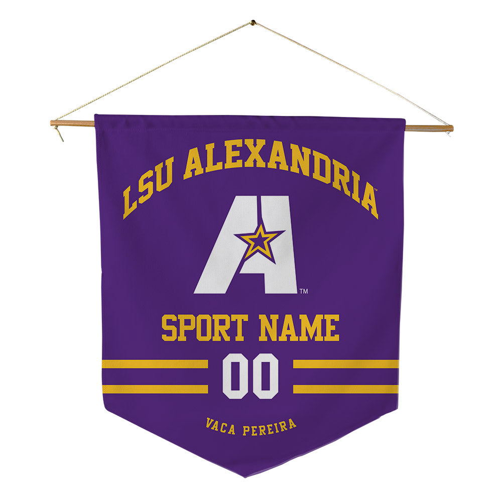 LSUA - NCAA Men's Soccer : Mario Vaca Pereira - Pennant - 18" x 21"-0
