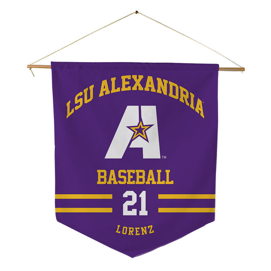 LSUA - NCAA Baseball : Austin Lorenz - Pennant - 18" x 21"-0