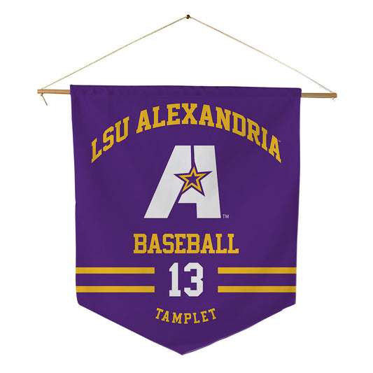 LSUA - NCAA Baseball : Nash Tamplet - Pennant - 18" x 21"-0