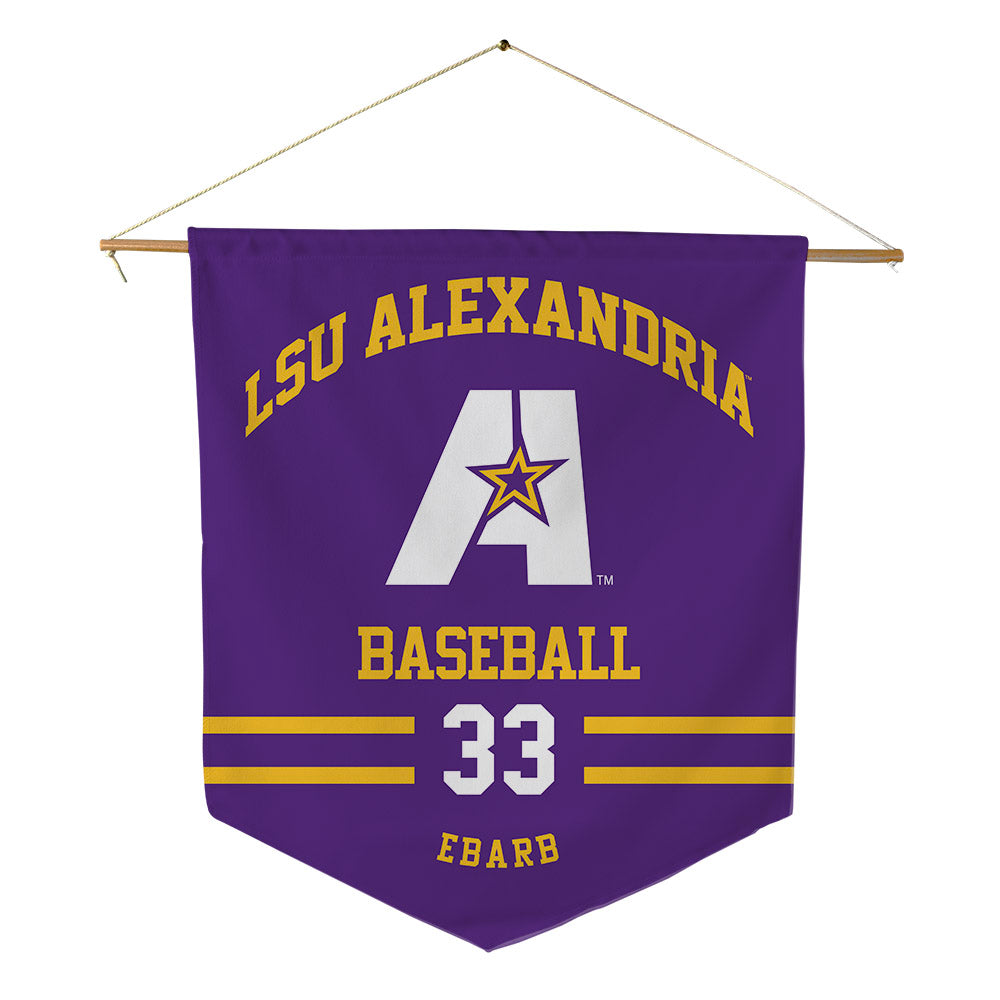 LSUA - NCAA Baseball : Brenyn Ebarb - Pennant - 18" x 21"-0