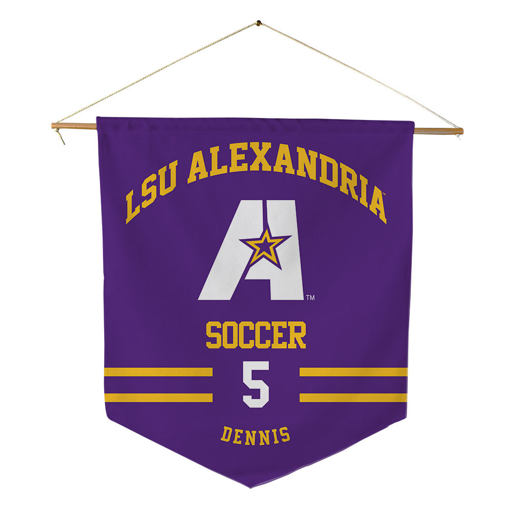 LSUA - NCAA Men's Soccer : Carmine Dennis - Pennant - 18" x 21"-0