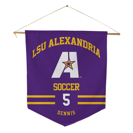 LSUA - NCAA Men's Soccer : Carmine Dennis - Pennant - 18" x 21"-0