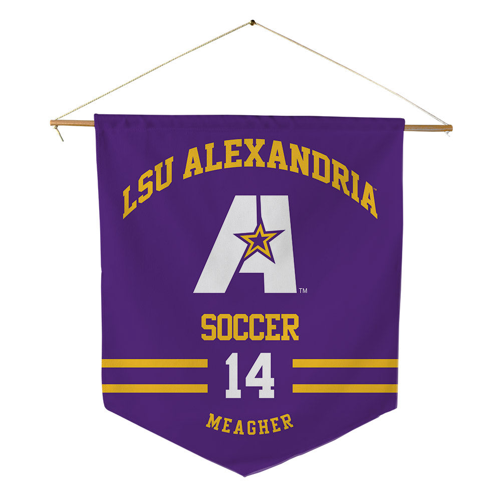 LSUA - NCAA Men's Soccer : Shay Meagher - Pennant - 18" x 21"-0