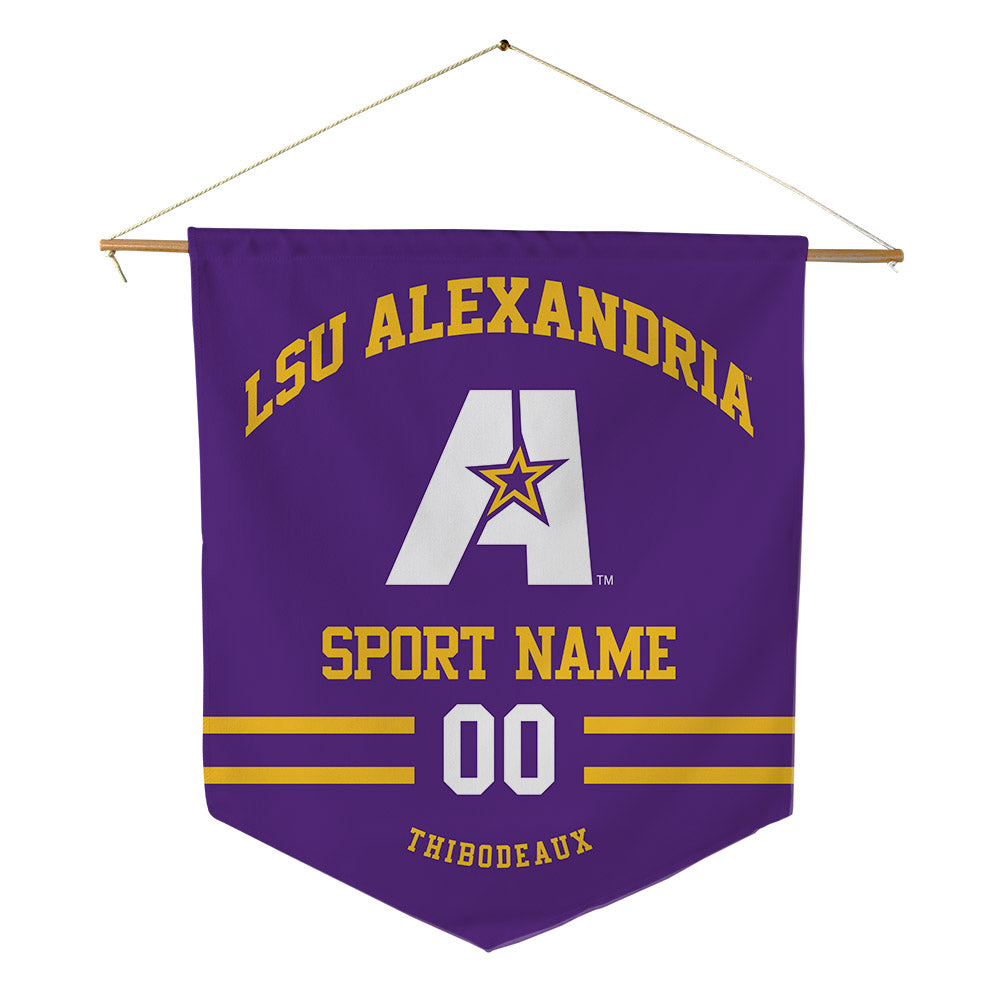 LSUA - NCAA Softball : Livie Thibodeaux - Pennant - 18" x 21"-0
