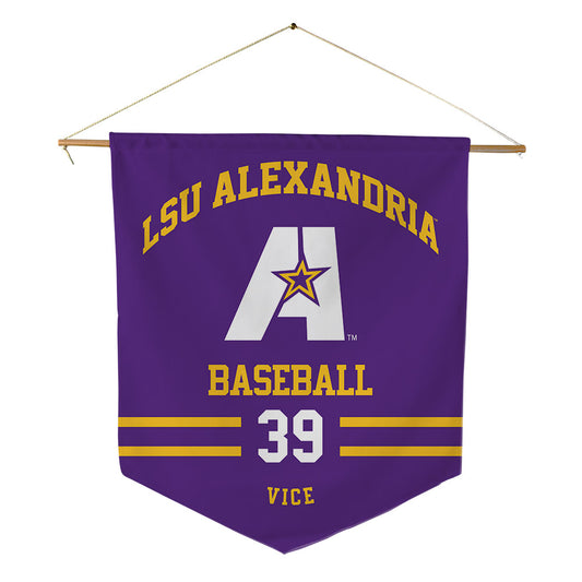 LSUA - NCAA Baseball : William Vice - Pennant - 18" x 21"-0