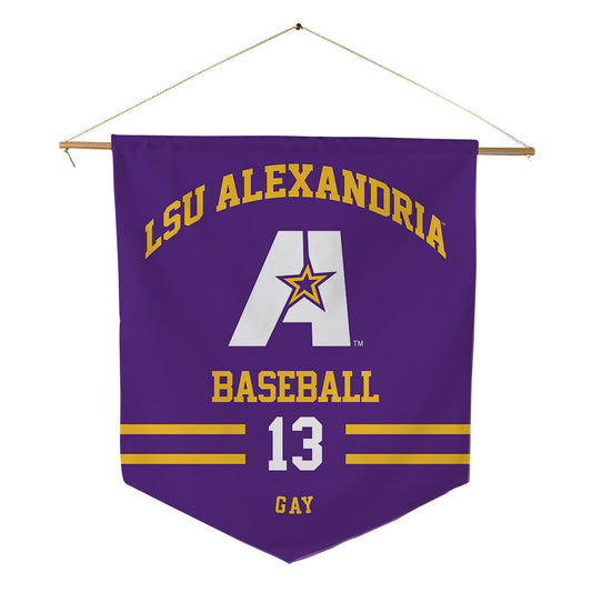 LSUA - NCAA Baseball : William Gay - Pennant - 18" x 21"-0