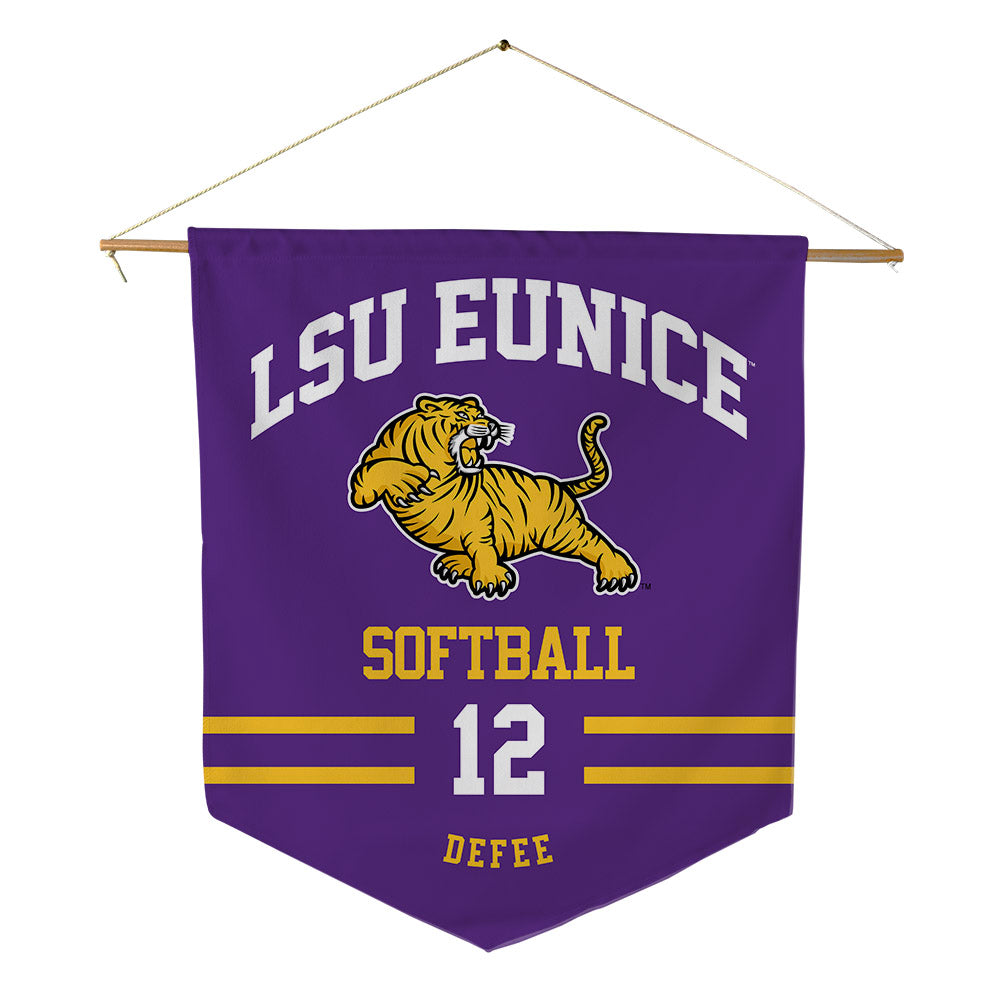 LSUE - NCAA Softball : Ava Defee - Pennant - 18" x 21"-0
