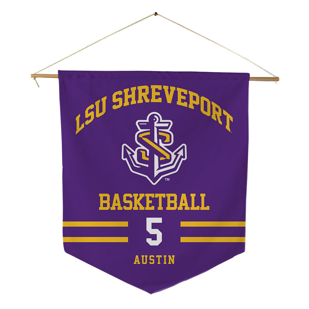 LSUS - NCAA Men's Basketball : DeVonte Austin - Pennant - 18" x 21"-0