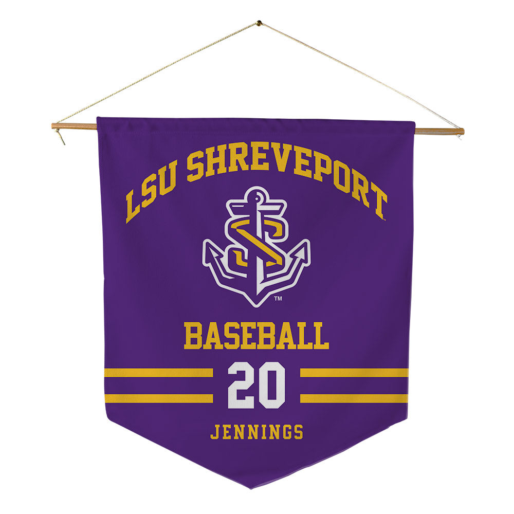 LSUS - NCAA Baseball : Devon Jennings - Pennant - 18" x 21"-0