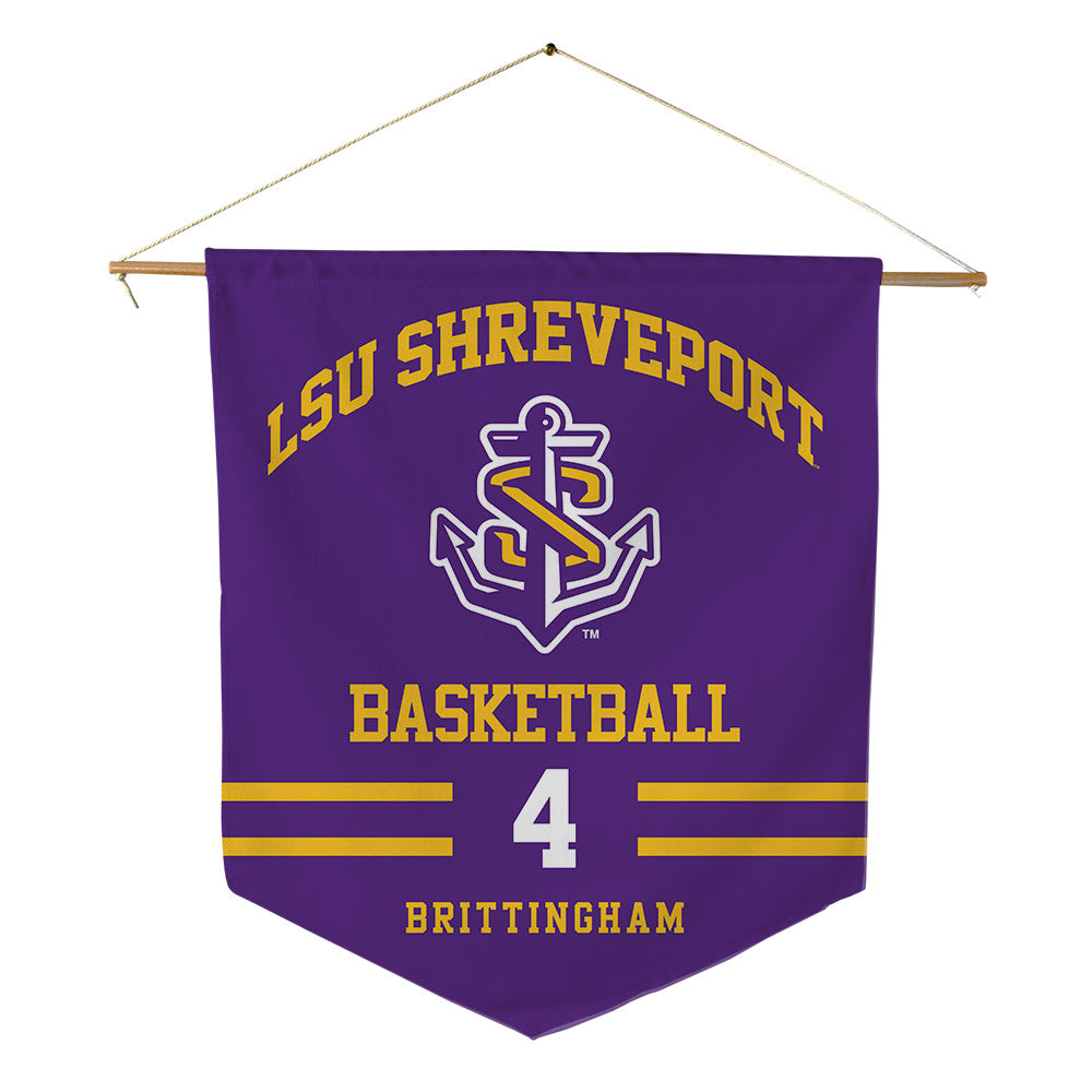 LSUS - NCAA Men's Basketball : Hayden Brittingham - Pennant - 18" x 21"-0