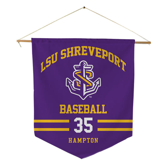LSUS - NCAA Baseball : Anthony Hampton - Pennant - 18" x 21"-0