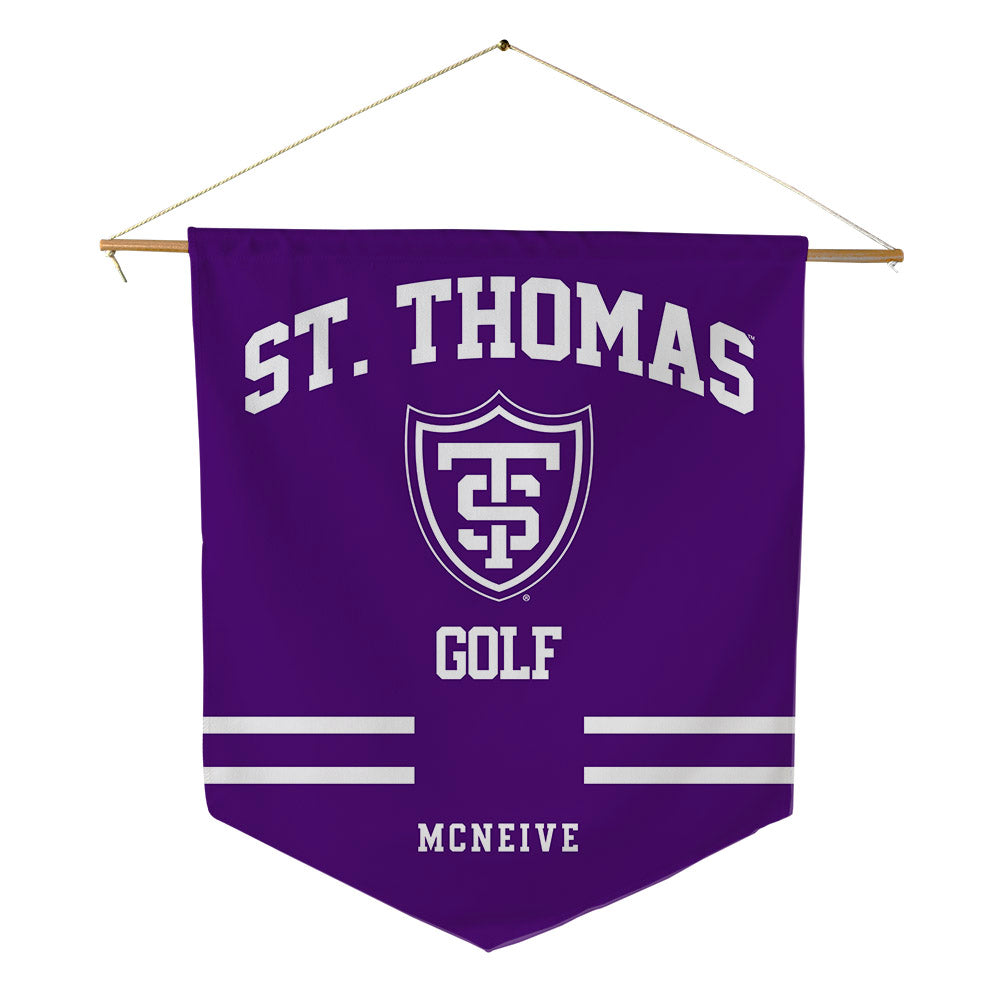 UST - NCAA Men's Golf : Tyler McNeive - Pennant - 18" x 21"-0