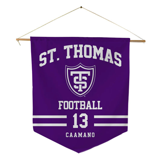 UST - NCAA Football : Daylin Caamano - Pennant - 18" x 21"-0