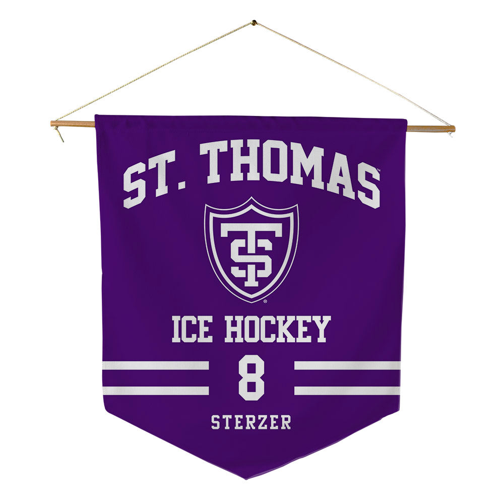 UST - NCAA Men's Ice Hockey : Caige Sterzer - Pennant - 18" x 21"-0