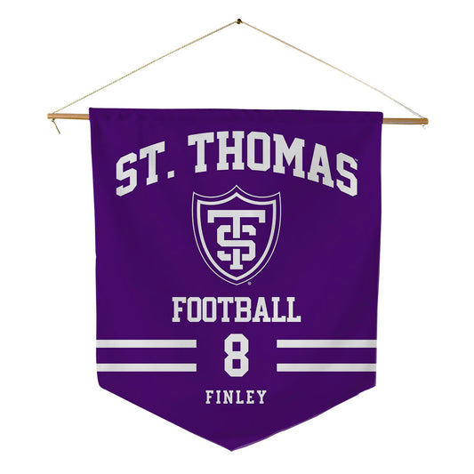 UST - NCAA Football : Rod Finley - Pennant - 18" x 21"-0
