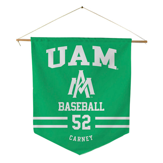 UAM - NCAA Baseball : Caden Carney - Pennant - 18" x 21"-0