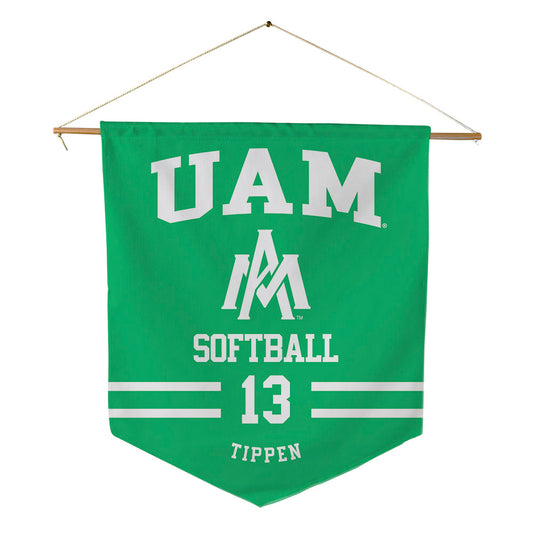 UAM - NCAA Softball : Lainey Tippen - Pennant - 18" x 21"-0