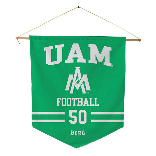 UAM - NCAA Football : Carson Berg - Pennant - 18" x 21"-0
