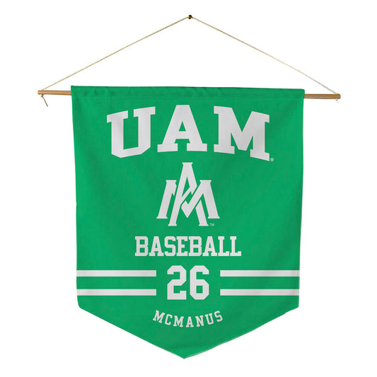 UAM - NCAA Baseball : Nathan McManus - Pennant - 18" x 21"-0