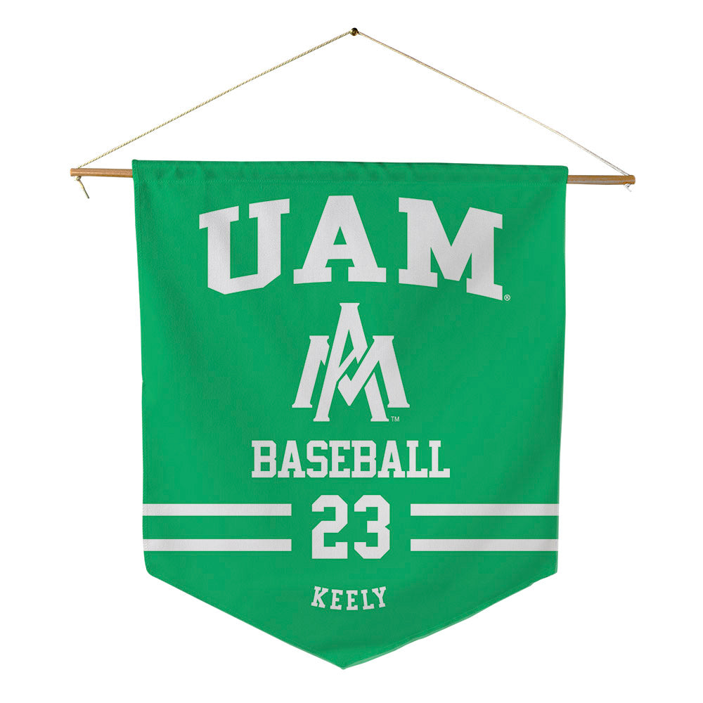 UAM - NCAA Baseball : AJ Keely - Pennant - 18" x 21"-0