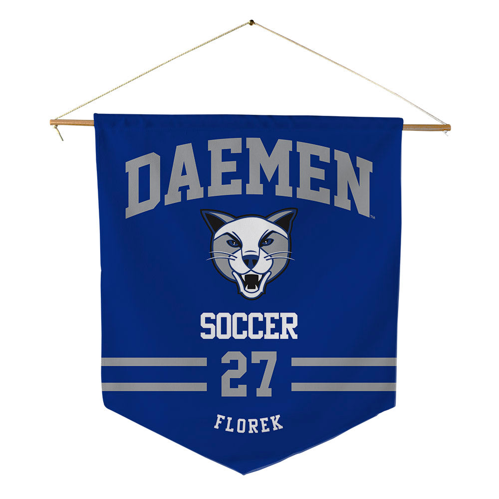 Daemen - NCAA Men's Soccer : Tim Florek - Pennant - 18" x 21"-0