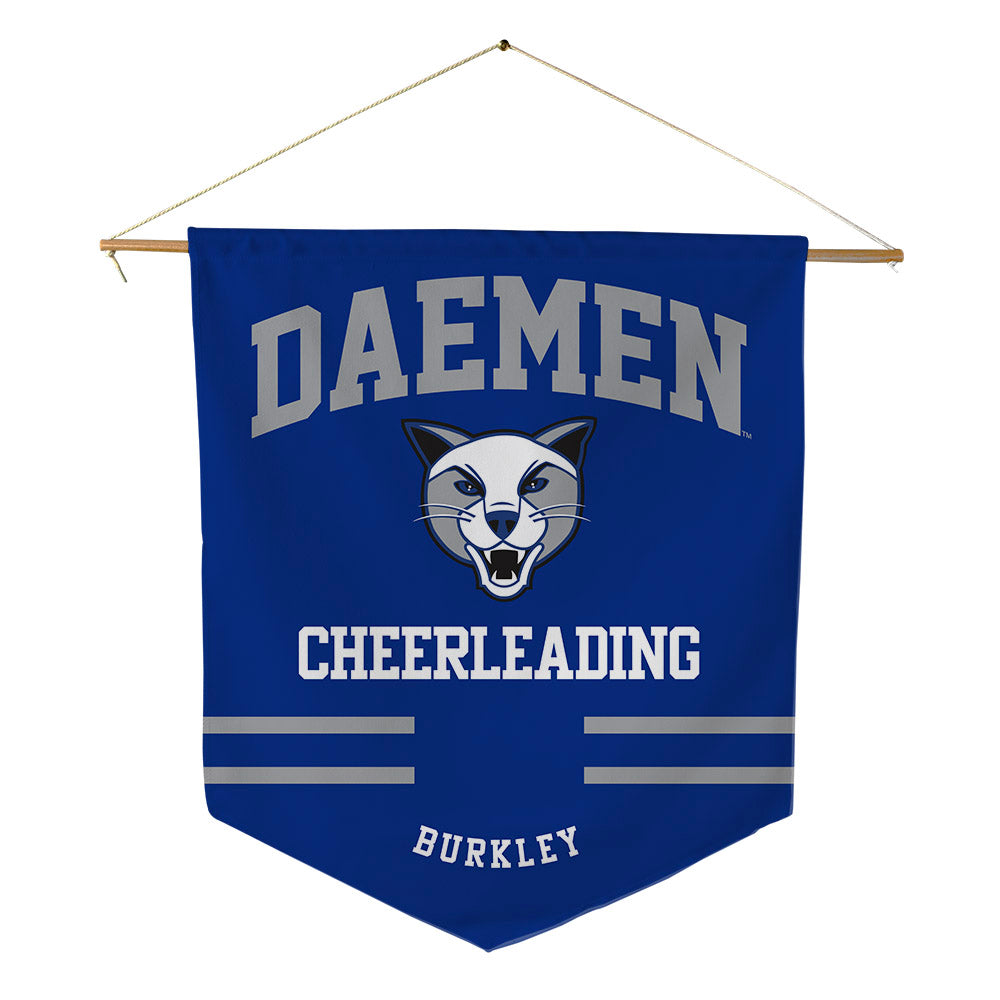 Daemen - NCAA Cheerleading : Sarah Burkley - Pennant - 18" x 21"-0