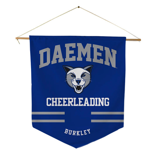 Daemen - NCAA Cheerleading : Sarah Burkley - Pennant - 18" x 21"-0
