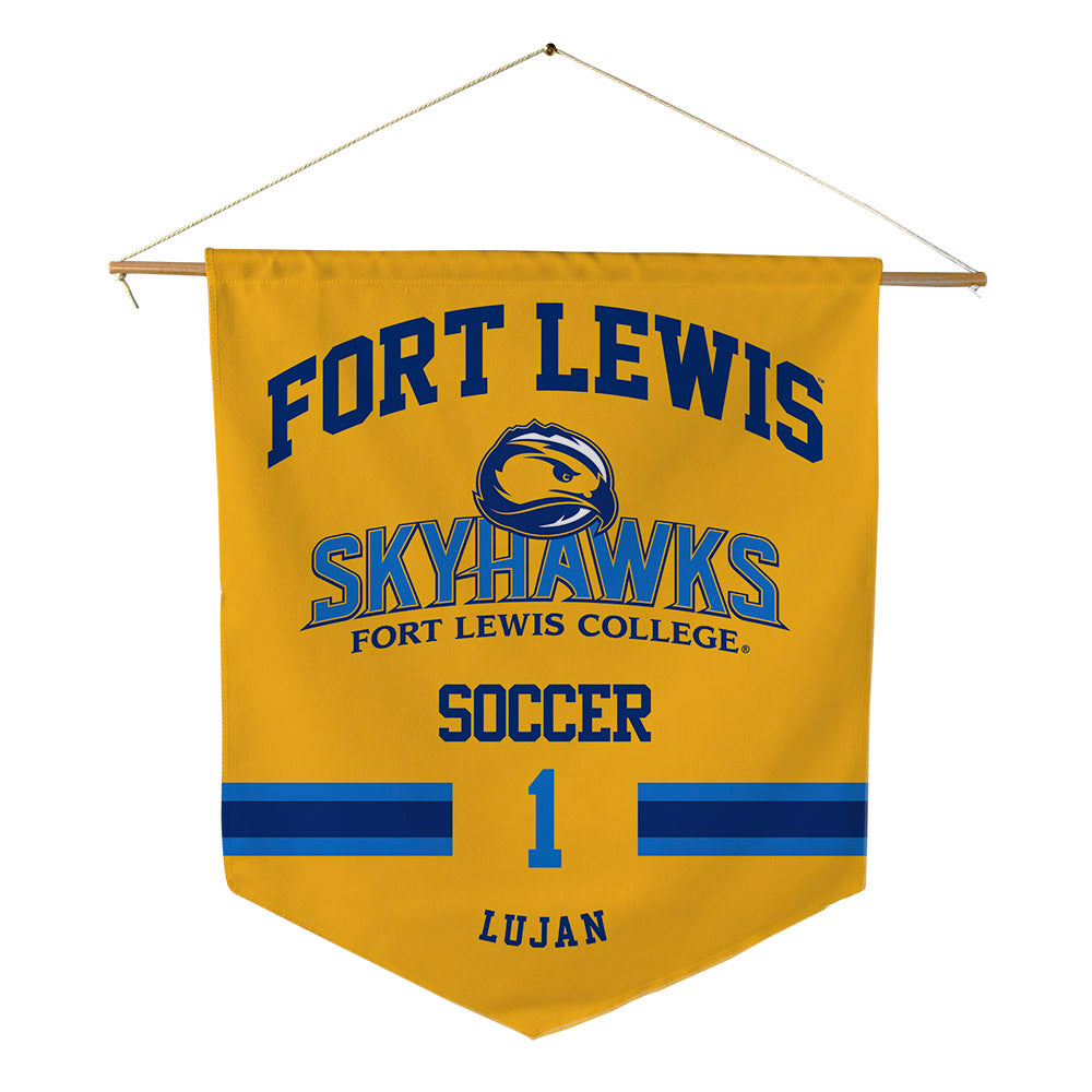 FLC - NCAA Women's Soccer : Trinity Lujan - Pennant - 18" x 21"-0