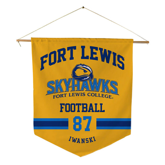 FLC - NCAA Football : Zander Iwanski - Pennant - 18" x 21"-0