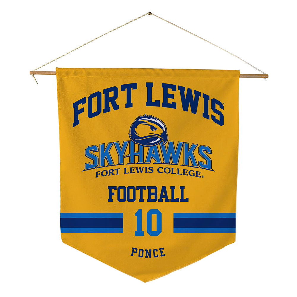 FLC - NCAA Football : Christopher Ponce - Pennant - 18" x 21"-0