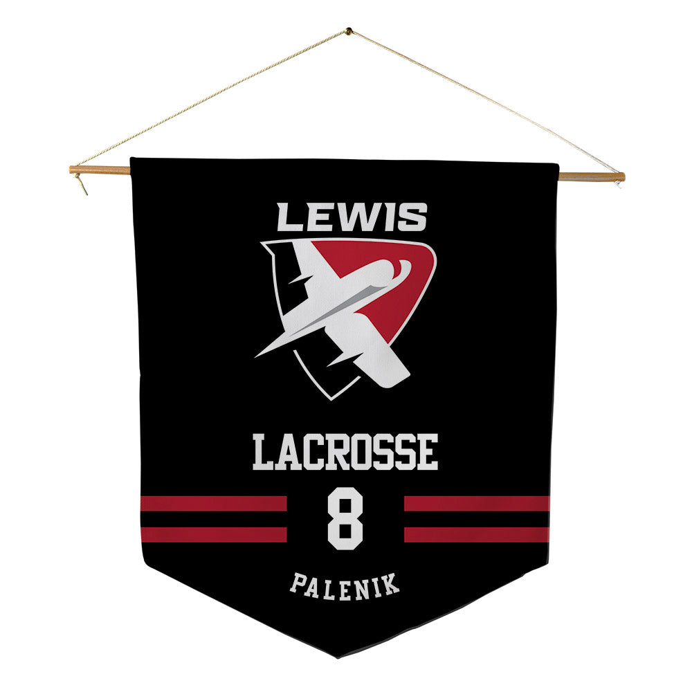 Lewis - NCAA Women's Lacrosse : Carmen Palenik - Pennant - 18" x 21"-0