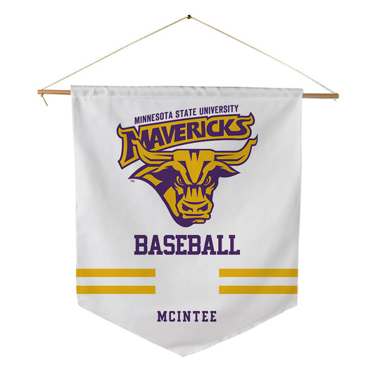Minn. St. - NCAA Baseball : P.J. McIntee - Pennant - 18" x 21"-0