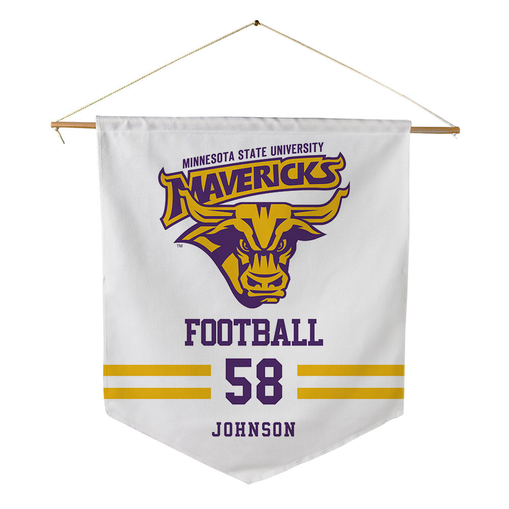 Minn. St. - NCAA Football : Alex Johnson - Pennant - 18" x 21"-0