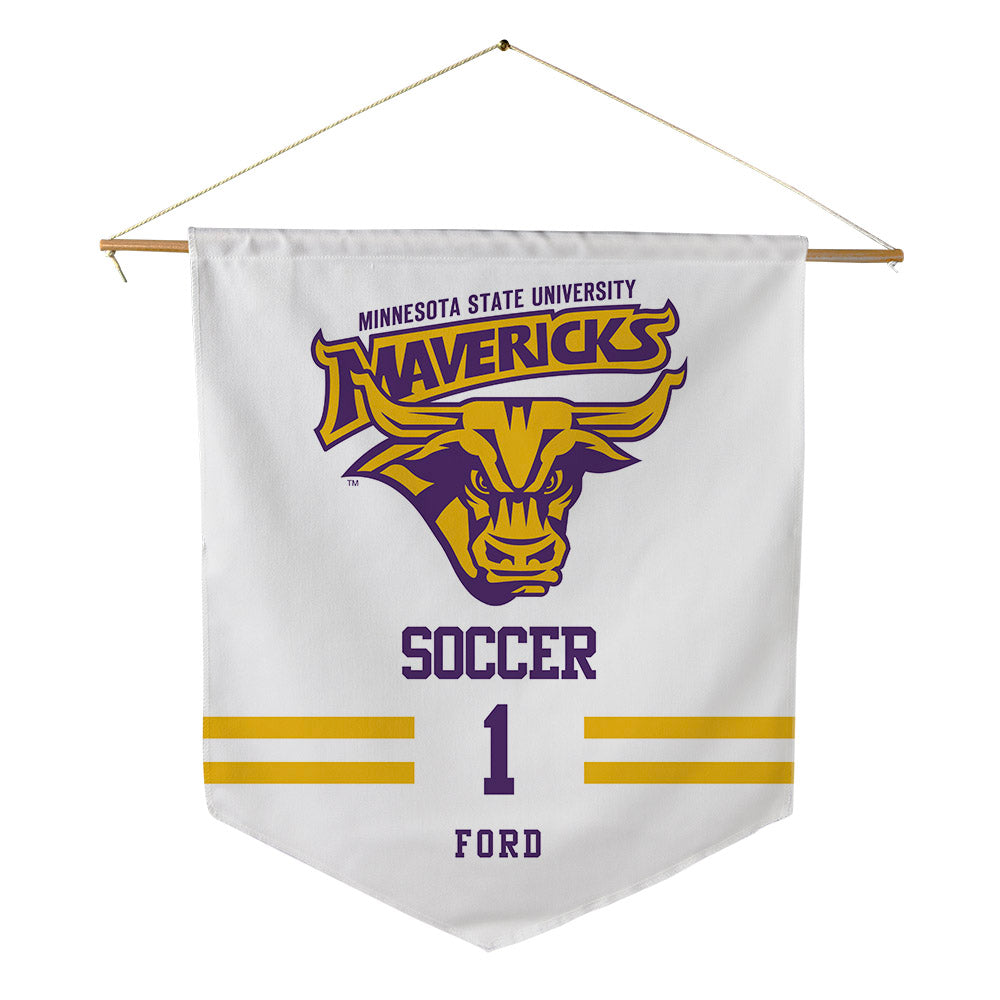 Minn. St. - NCAA Women's Soccer : Delaney Ford - Pennant - 18" x 21"-0
