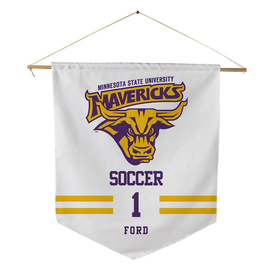 Minn. St. - NCAA Women's Soccer : Delaney Ford - Pennant - 18" x 21"-0