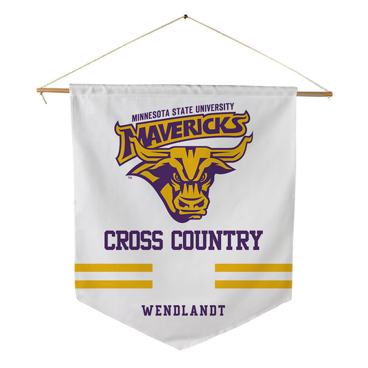 Minn. St. - NCAA Women's Cross Country : Madison Wendlandt - Pennant - 18" x 21"-0