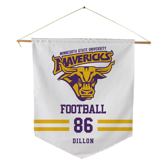 Minn. St. - NCAA Football : Hudson Dillon - Pennant - 18" x 21"-0