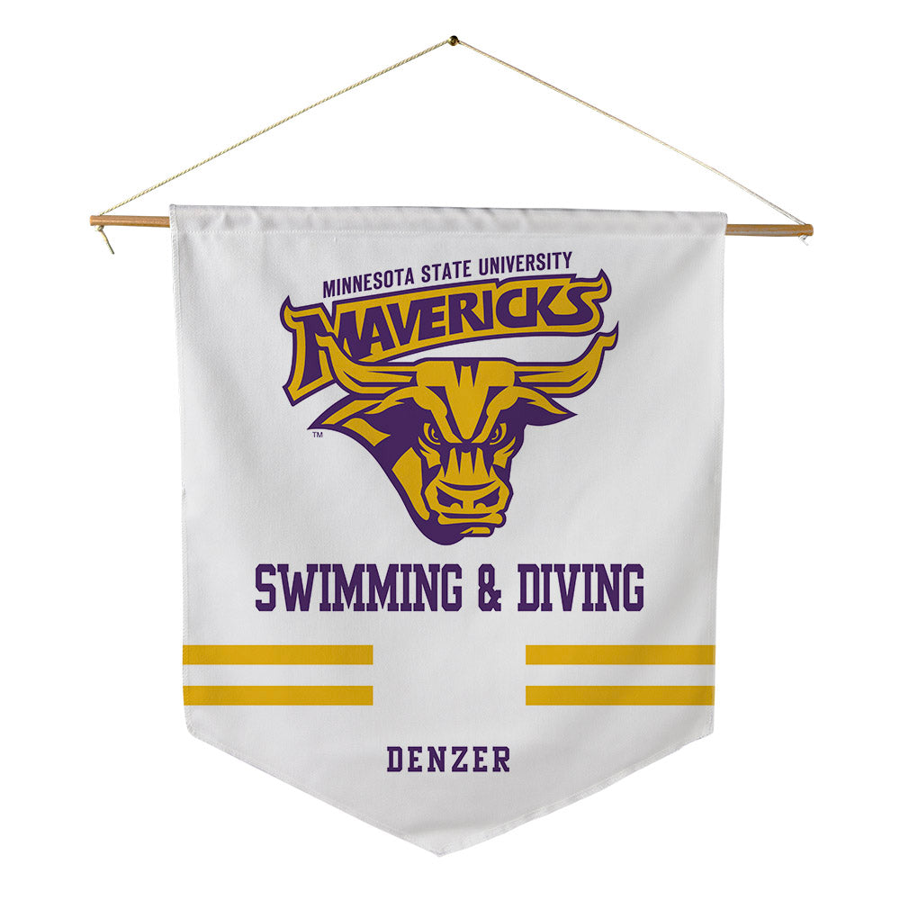 Minn. St. - NCAA Women's Swimming & Diving : Hannah Denzer - Pennant - 18" x 21"-0
