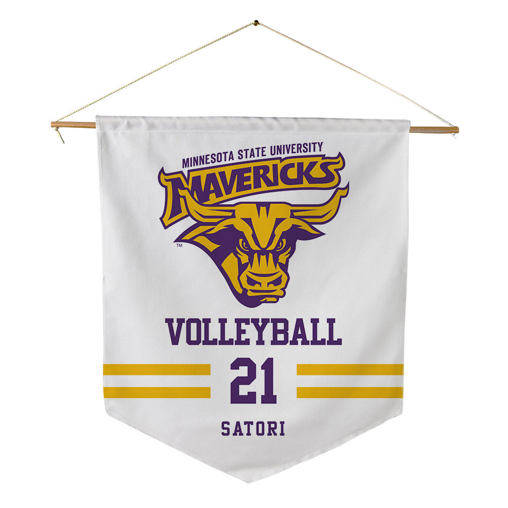 Minn. St. - NCAA Women's Volleyball : Mary Satori - Pennant - 18" x 21"-0